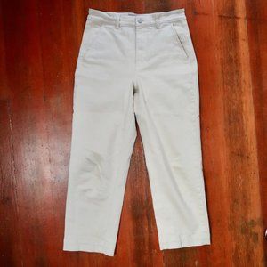Everlane Straight Leg Crop size 6 Sandstone